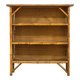 Superb antique bamboo and rattan library – 19th century