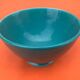 1940s Pedestal bowl Glazed ceramic