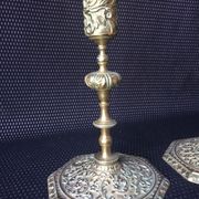 Paire de bougeoirs