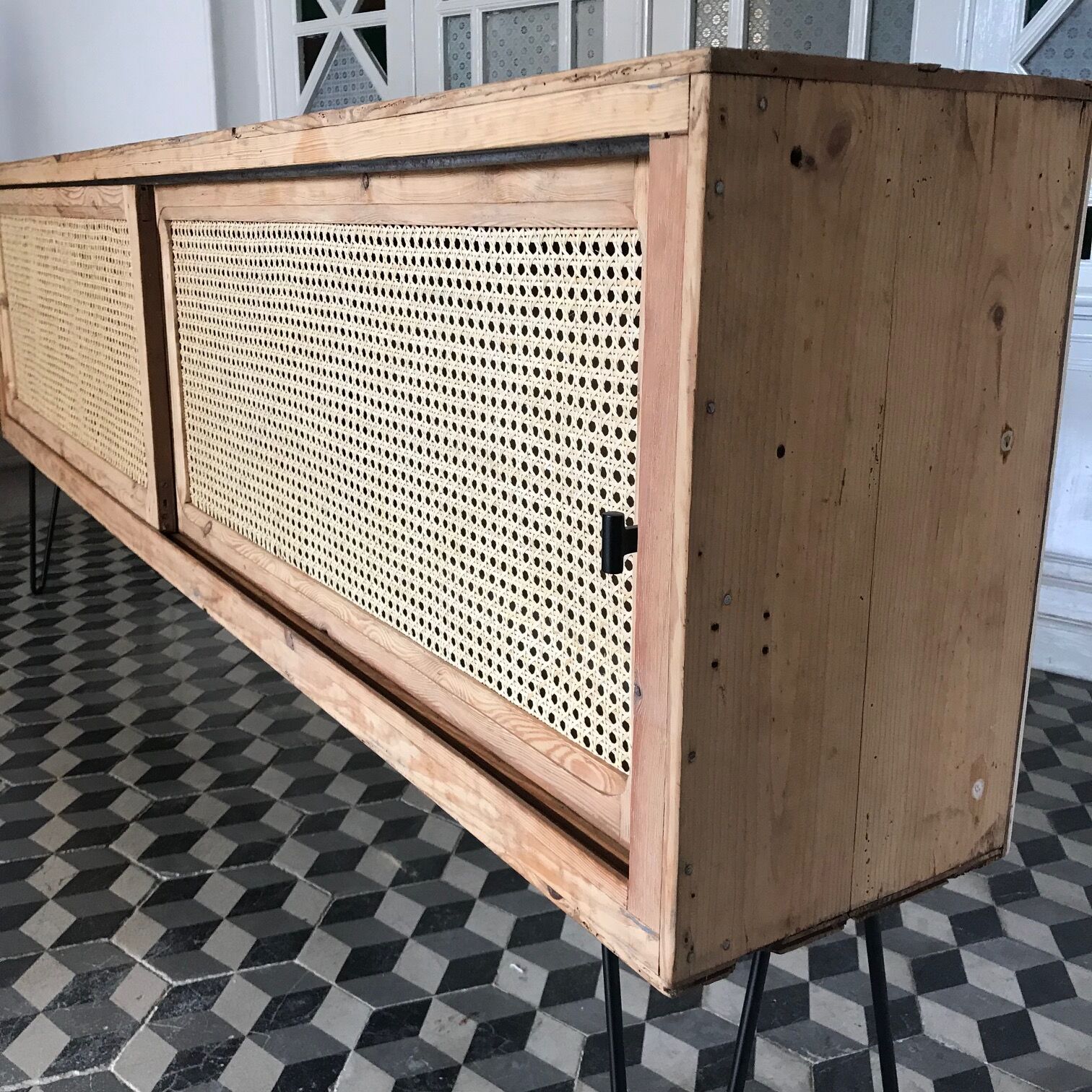 Wooden stockings and canning furniture
