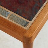 Teak and ceramic coffee table by Britt Sallingboe, Set of 2