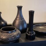 Series of 5 vintage vases