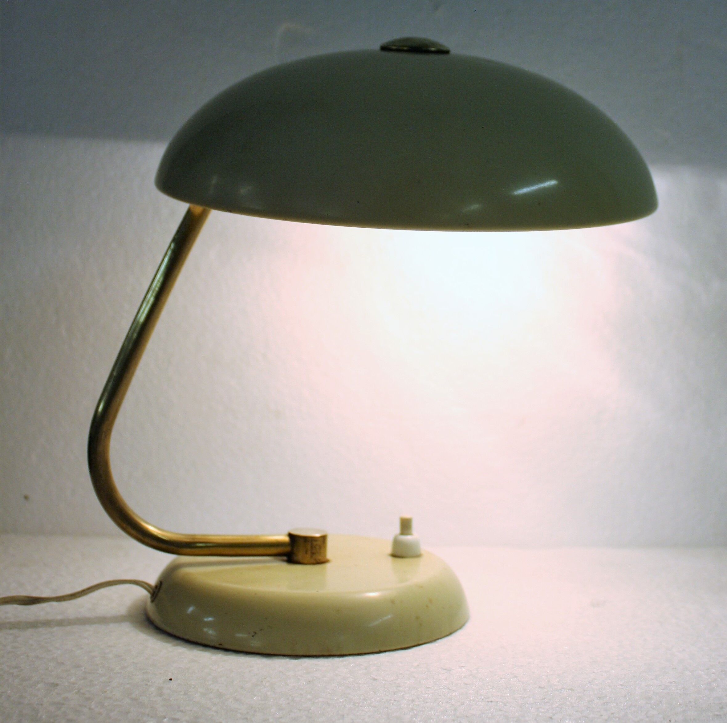 Vintage bauhaus desk lamp, 1950 s