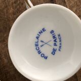 Old coffee cup and saucer