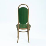 Thonet bentwood upholstered highback chairs, 1980s