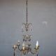 Pampille bronze chandelier and charm