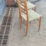 Paire de chaises d'appoint vers 1960