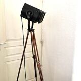 Wooden stage theatre projector