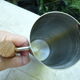 Scandinavian pitcher by Guy Degrenne in stainless steel and wood
