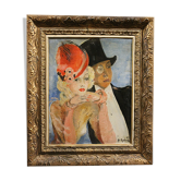 Tableau ancien couple
