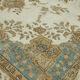 Tapis fait main oriental contemporain années 1980 304 cm x 377 cm beige laine