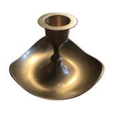 Brass desk candlestick