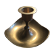 Brass desk candlestick