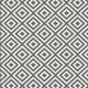 Modern and Practical Grey Rug with Diamond Pattern