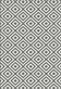 Modern and Practical Grey Rug with Diamond Pattern