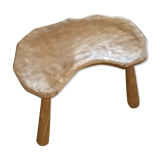 Brutalist tripod stool