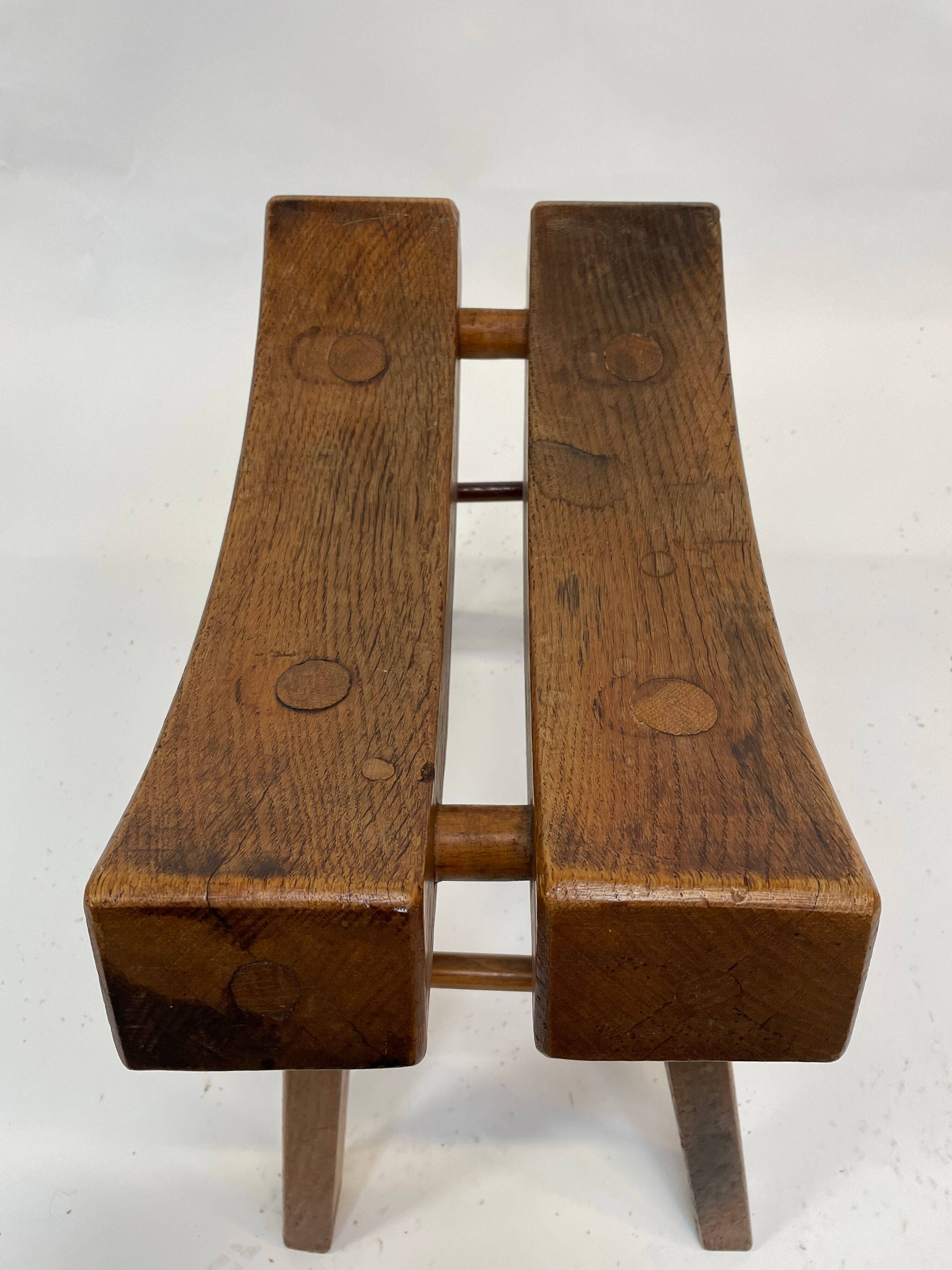 Vintage Brutalist Stool design