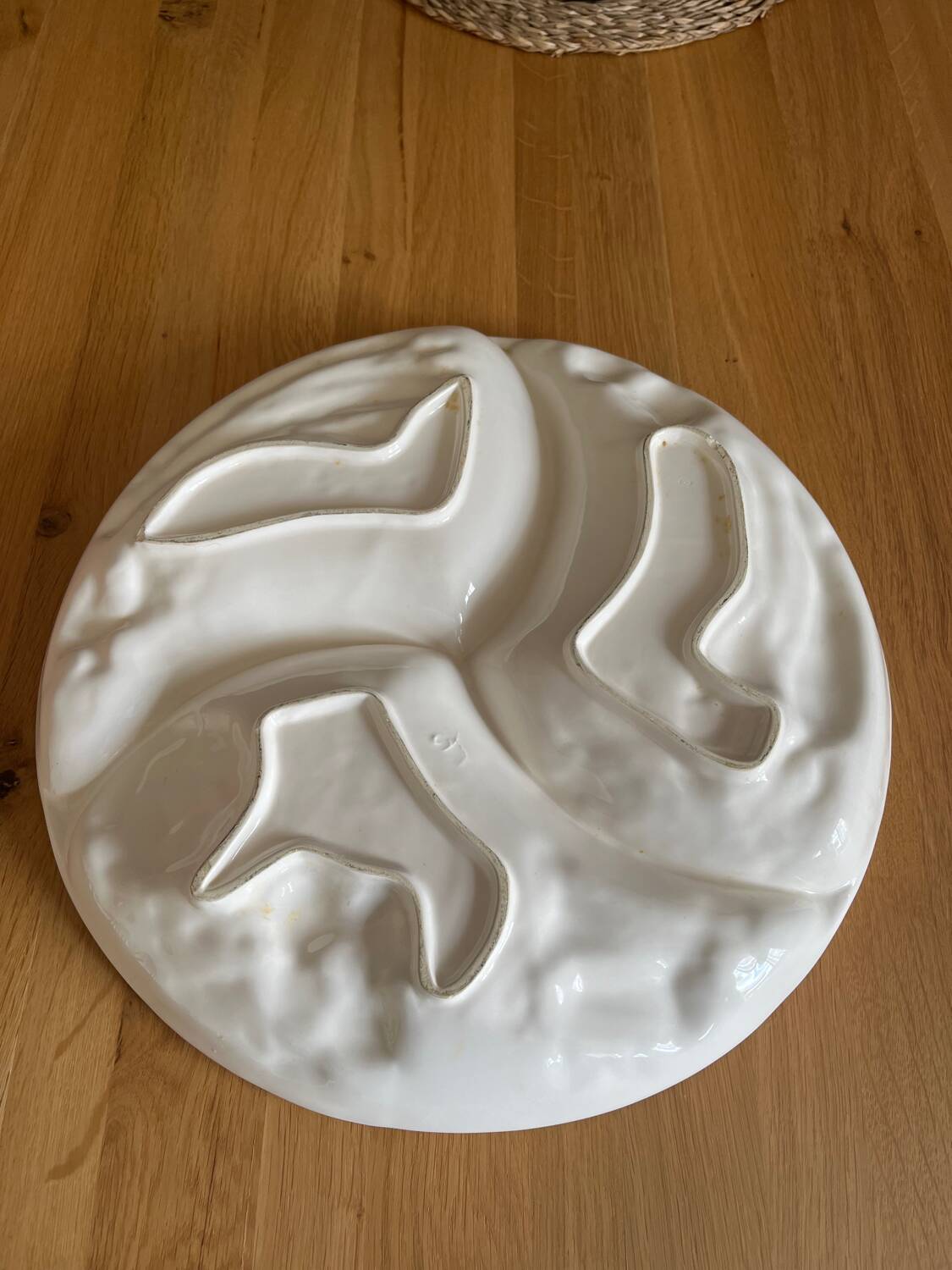Vegetable slip dish