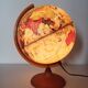 Vintage light world 1970 dark orange base