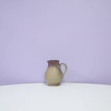 Beige & brown West Germany jug