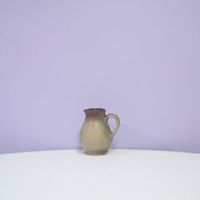 Beige & brown West Germany jug
