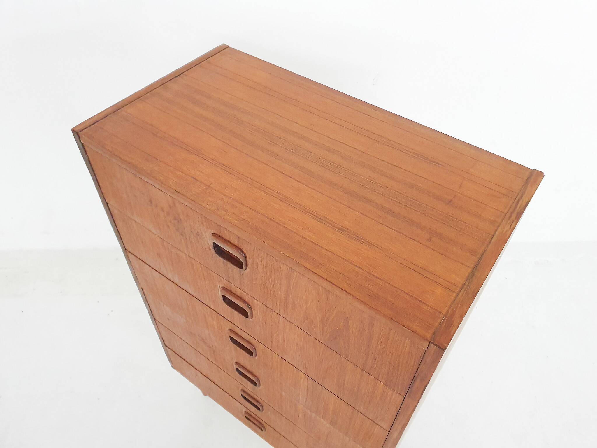 Commode en teck par MSI, Suède années 1950
