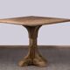 Reclaimed wood square table || Vintage || Rustic