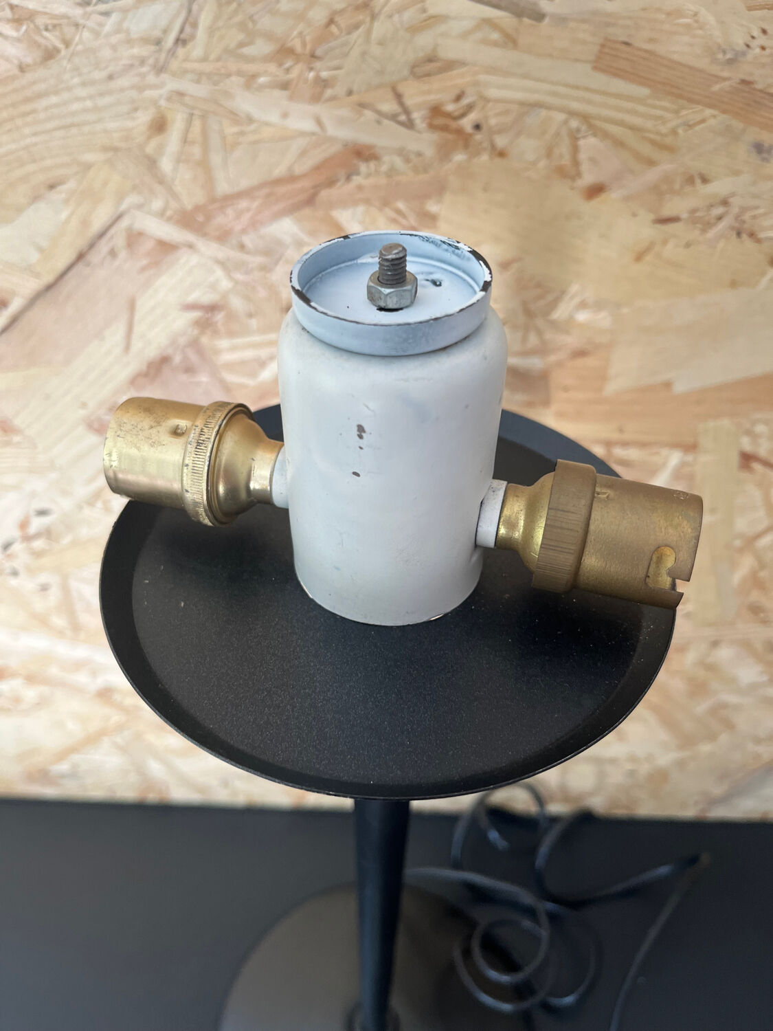 Midcentury mushroom lamp