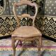 Suite de 4 chaises Louis Philippe en cannage