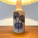 Danish royal table lamp from the mid-century by Kai Lange for Fog & Morup and Royal Copenhagen, 1960s.