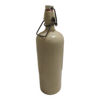 Glazed stoneware bottle