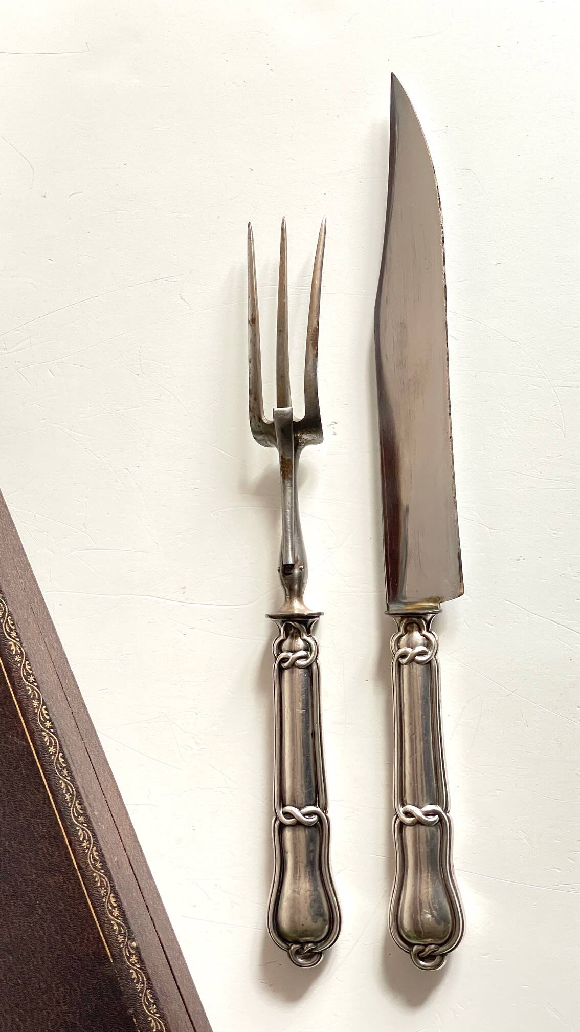 Silver and Silver-Plated Meat Cutlery PARIS