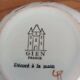 Gien porcelain cup, La linotte