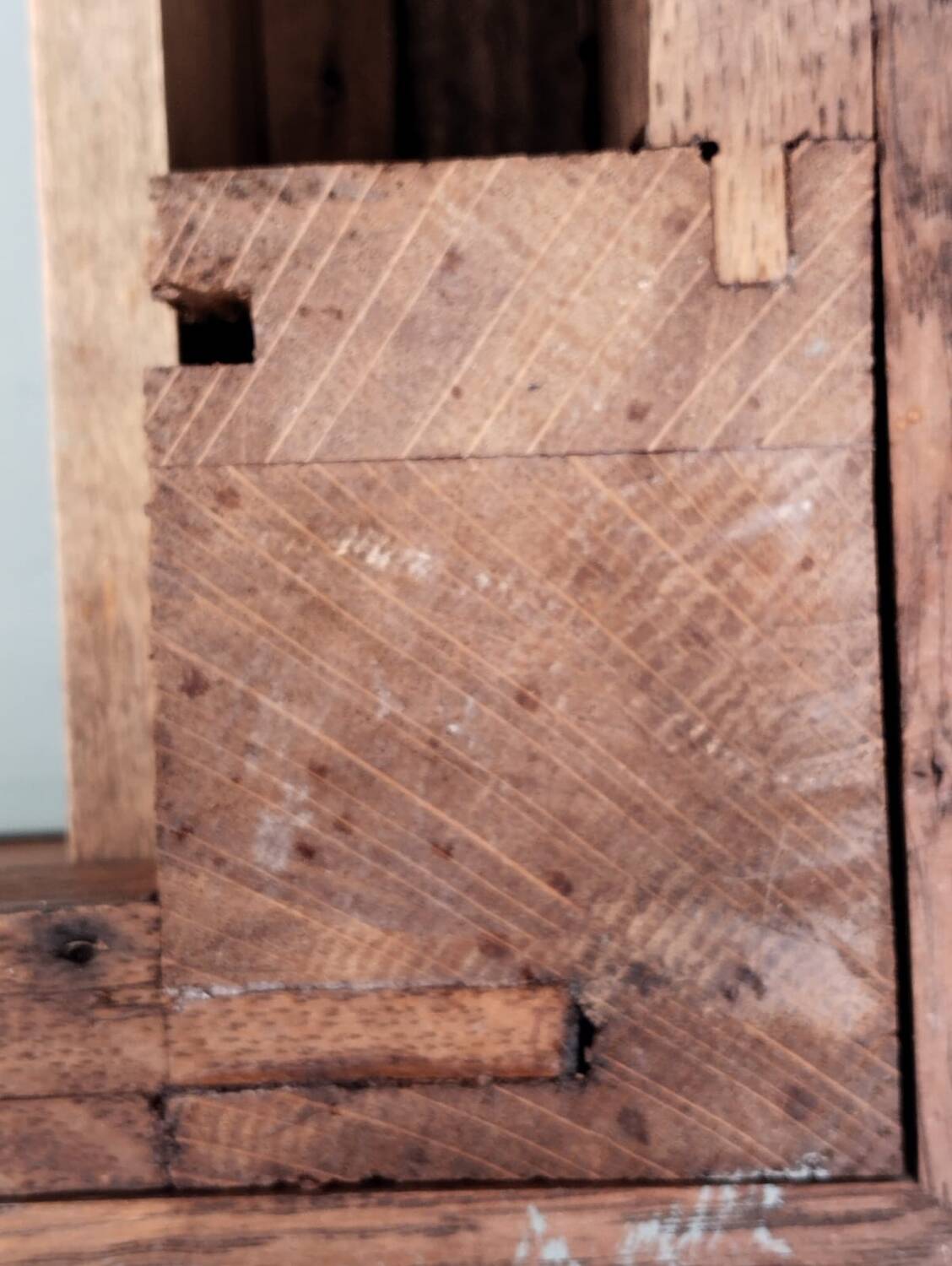 Old bathroom cabinet
