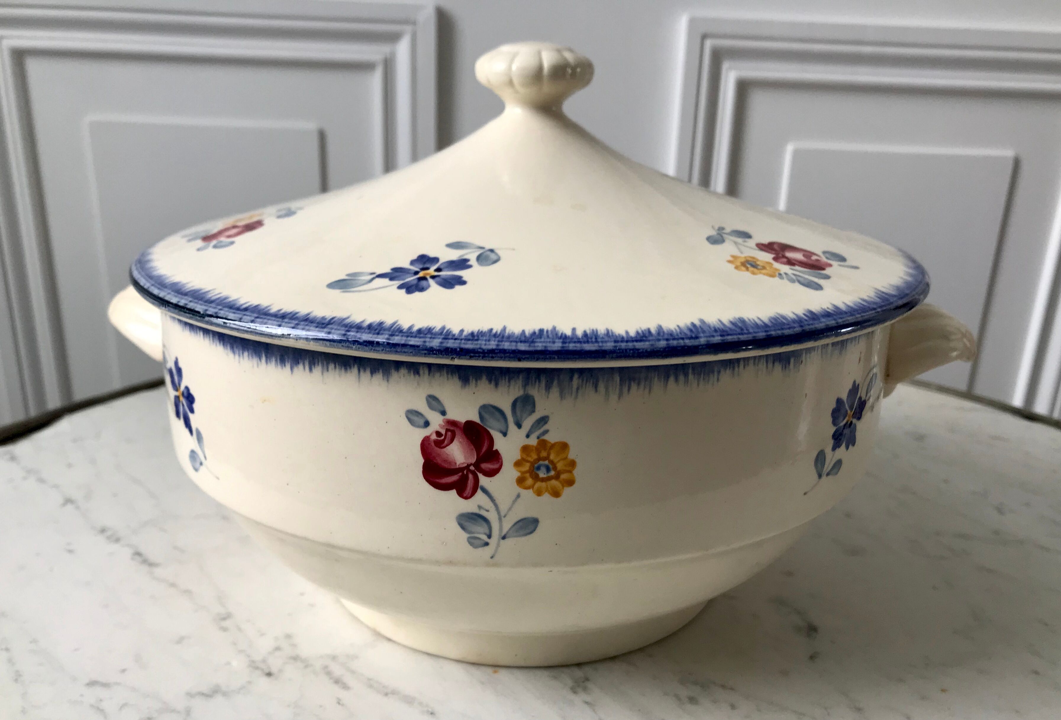 Soup digoin Sarreguemines model "Mary Lou" 30s