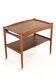 Poul Hundevad trolley with removable tray - danish design