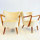 Pair cocktail chairs