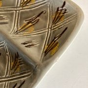 Céramique italienne vide poche Tasca sgraffito 1960
