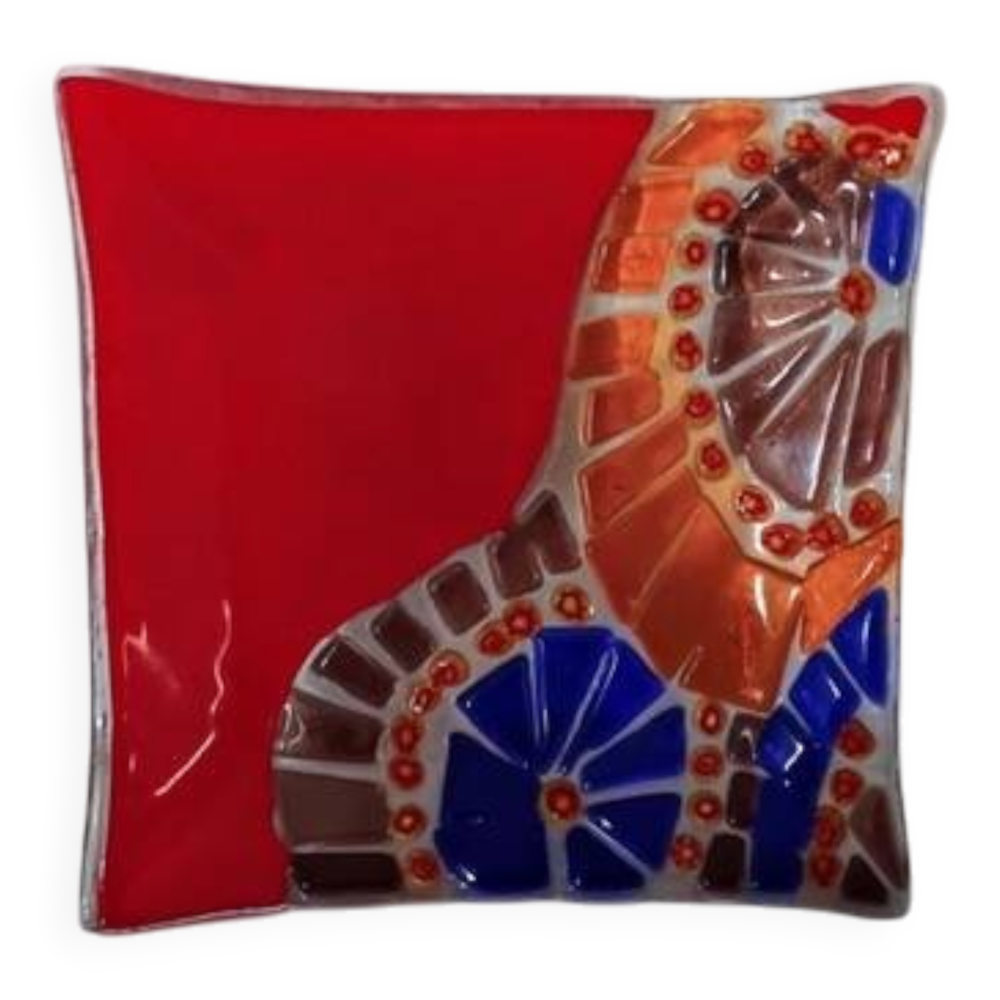 Murano glass catch-all.