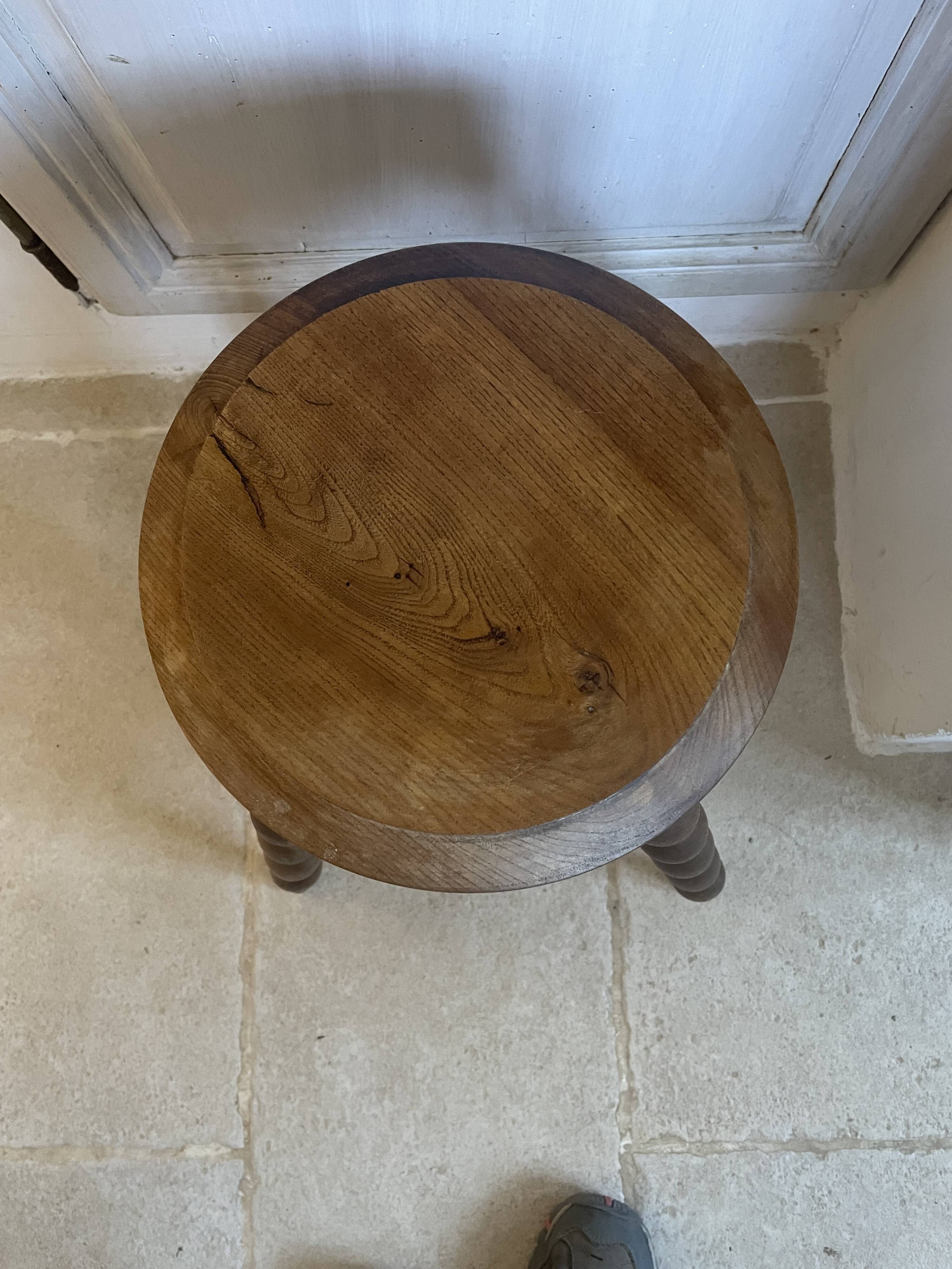 Vintage wooden stool