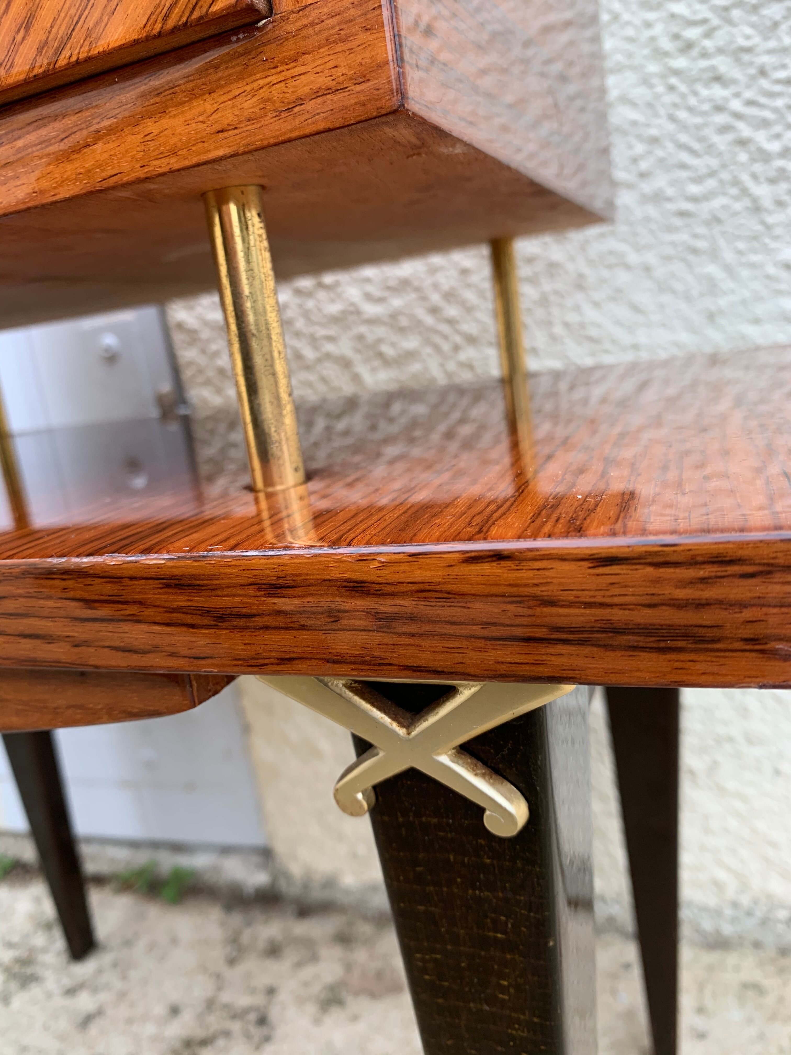 Pair of vintage bedside tables