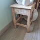 Vintage chest stool shabby chic style