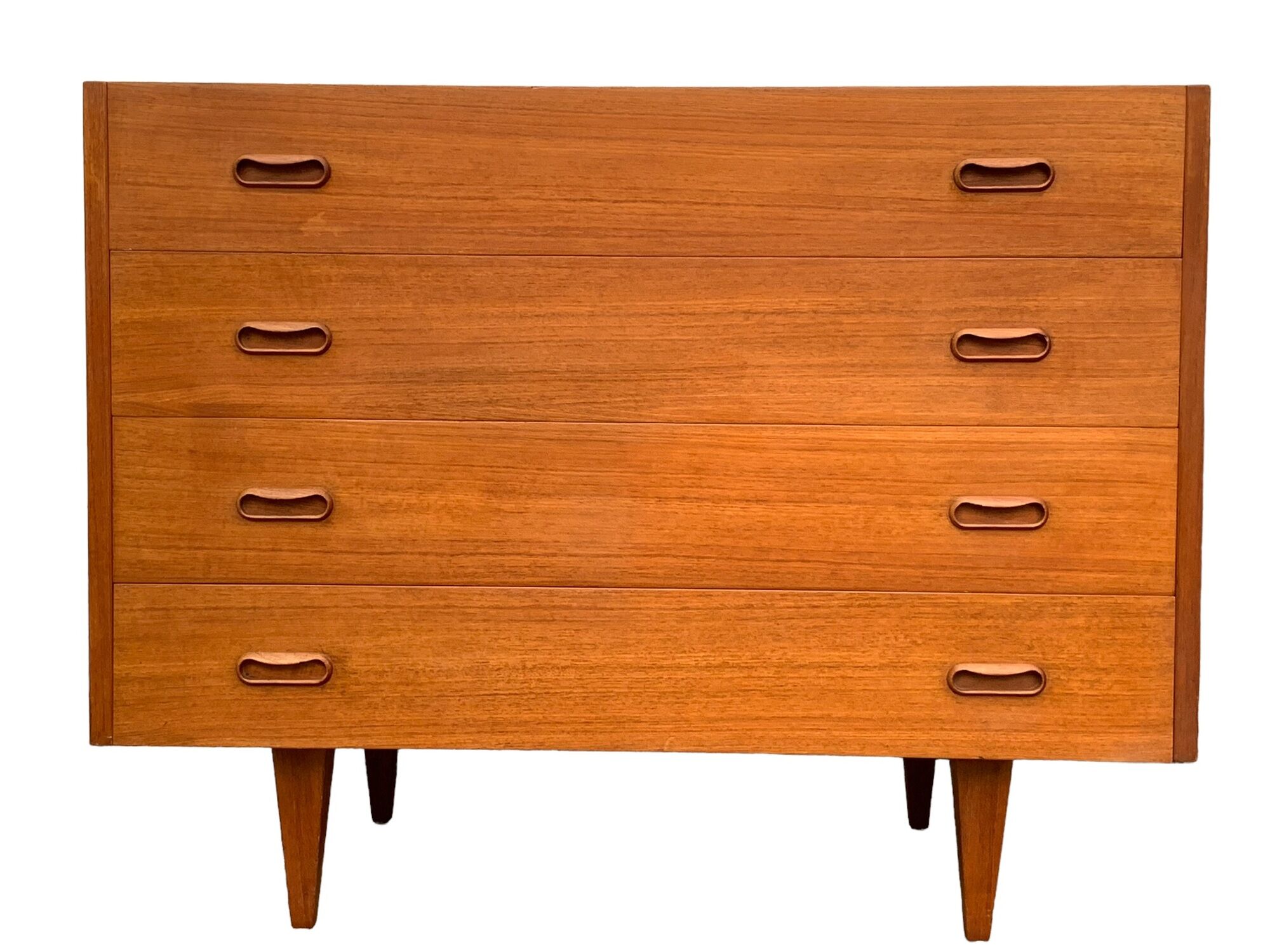 Pair of Scandinavian teak chests of drawers 1960