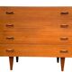 Pair of Scandinavian teak chests of drawers 1960