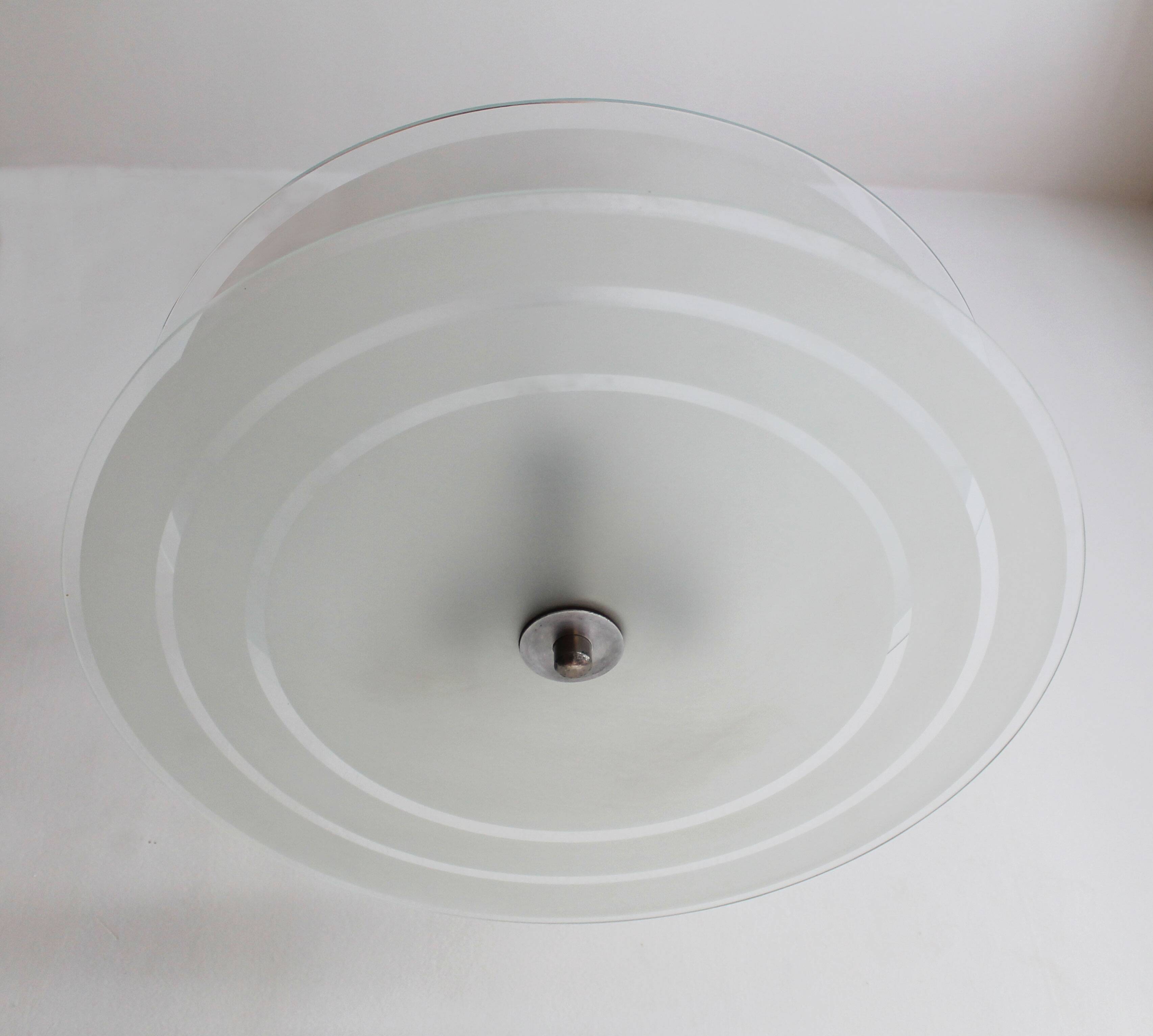 1930s Bauhaus-Style Ceiling Light