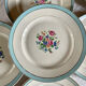 Vintage floral plates