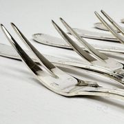 Set of 12 Saint Médard Snail Forks