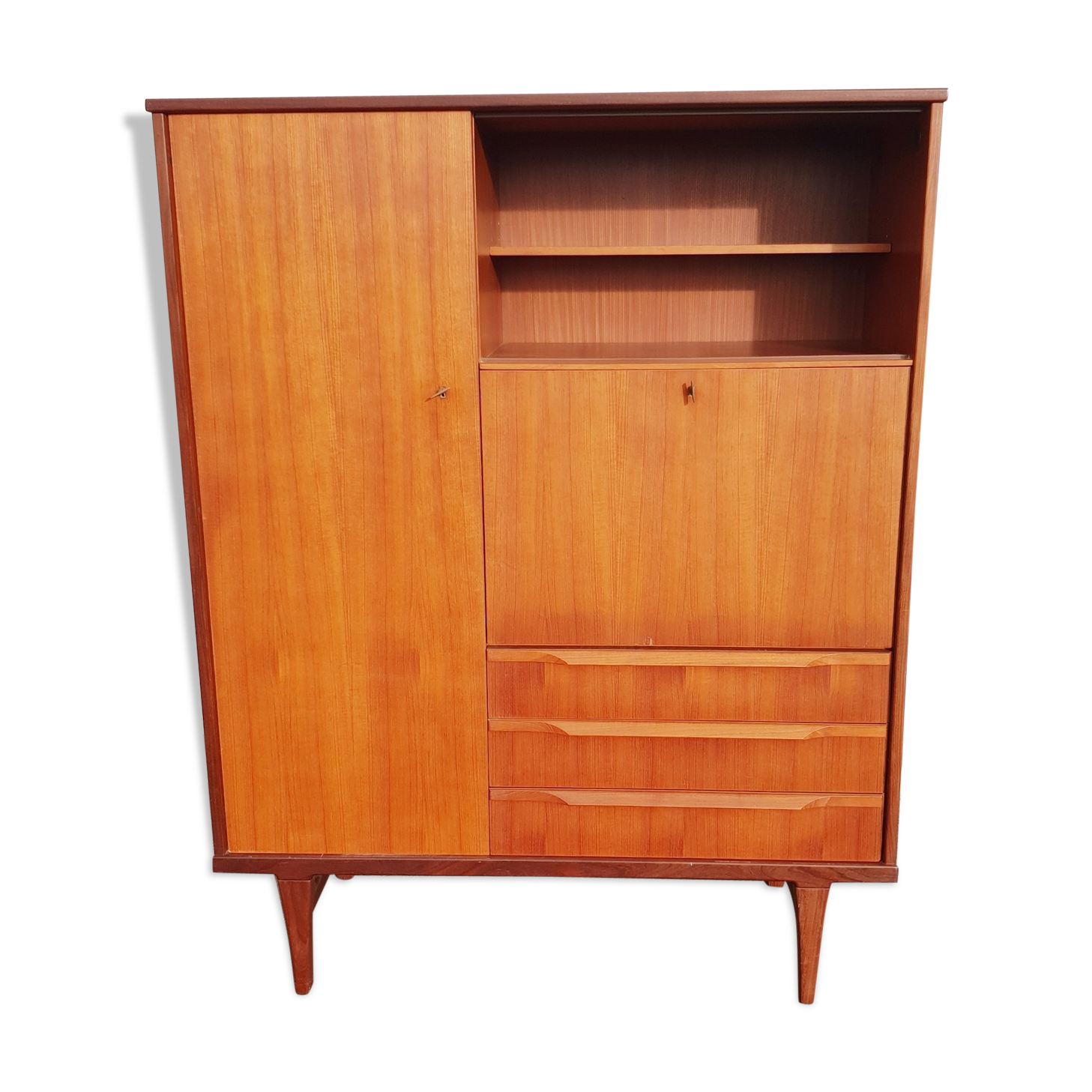 Scandinavian secretary cabinet