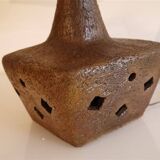 Lamp in chamotte ceramic and rope 1960