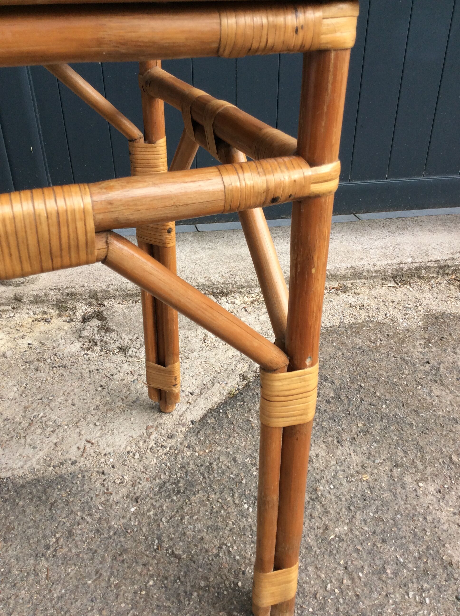 Table sam bamboo vintage 1960